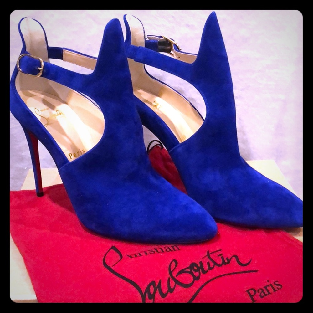 Christian Louboutin Velours Azulejo